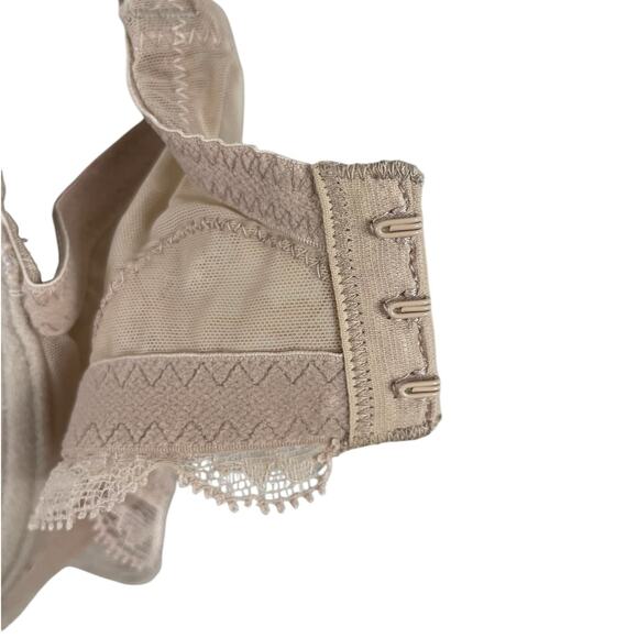 Natori 741199 Elusive Full Fit Contour Bra Scalloped Lace Cafe Size 34 DDD - Picture 9 of 11